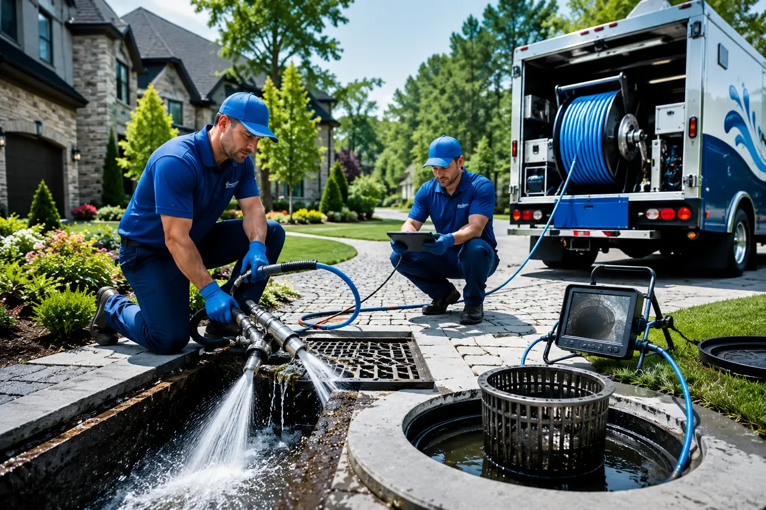 Local outdoor drain cleaning professionals in Essex, CA