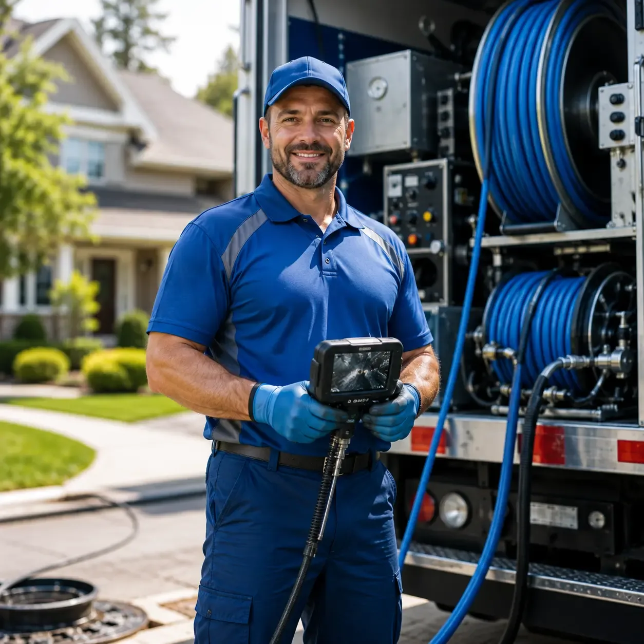 Local outdoor drain cleaning specialists in Essex, CA